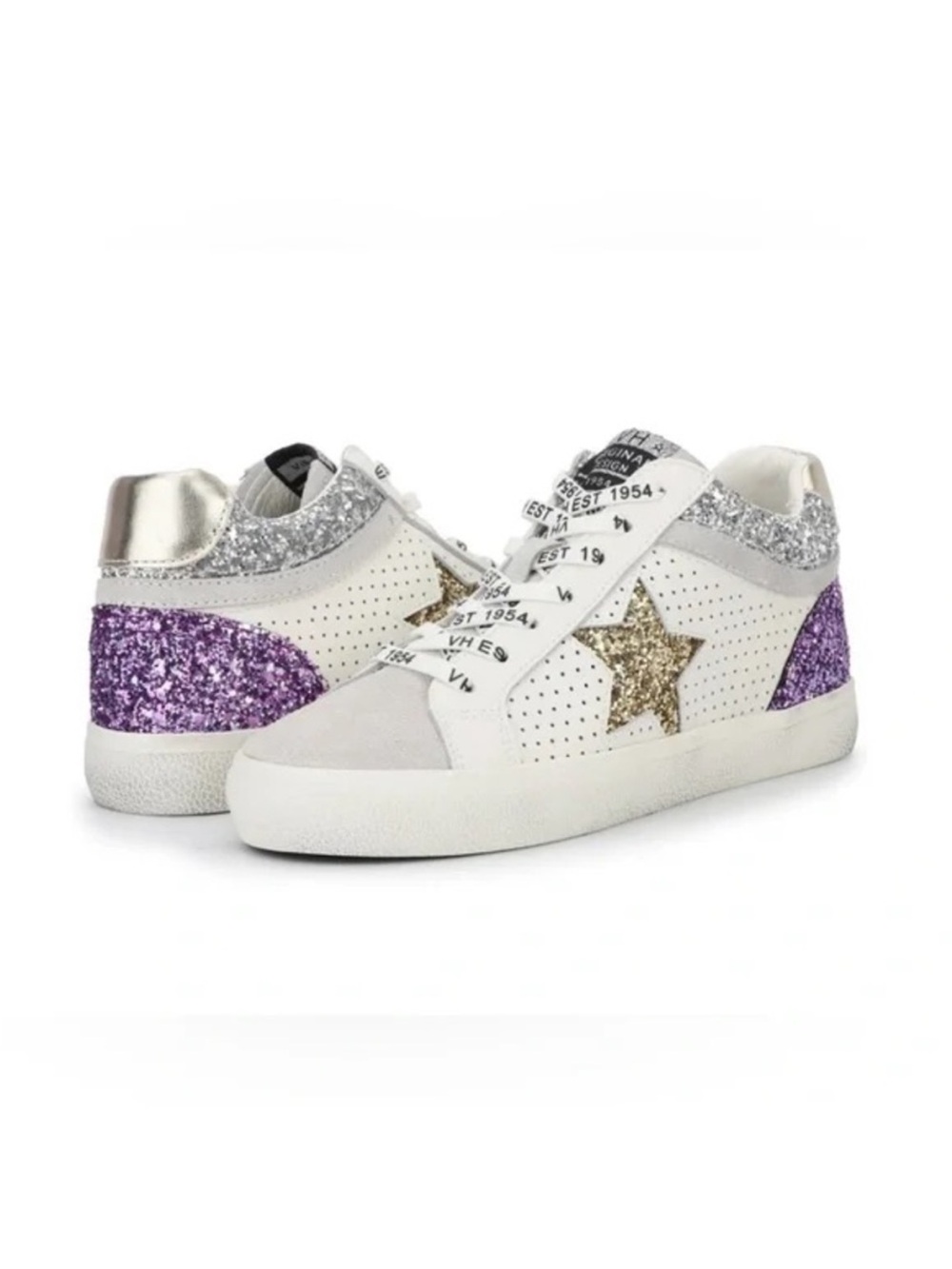 Vintage Havana Bounce Game Day Glitter Sneakers